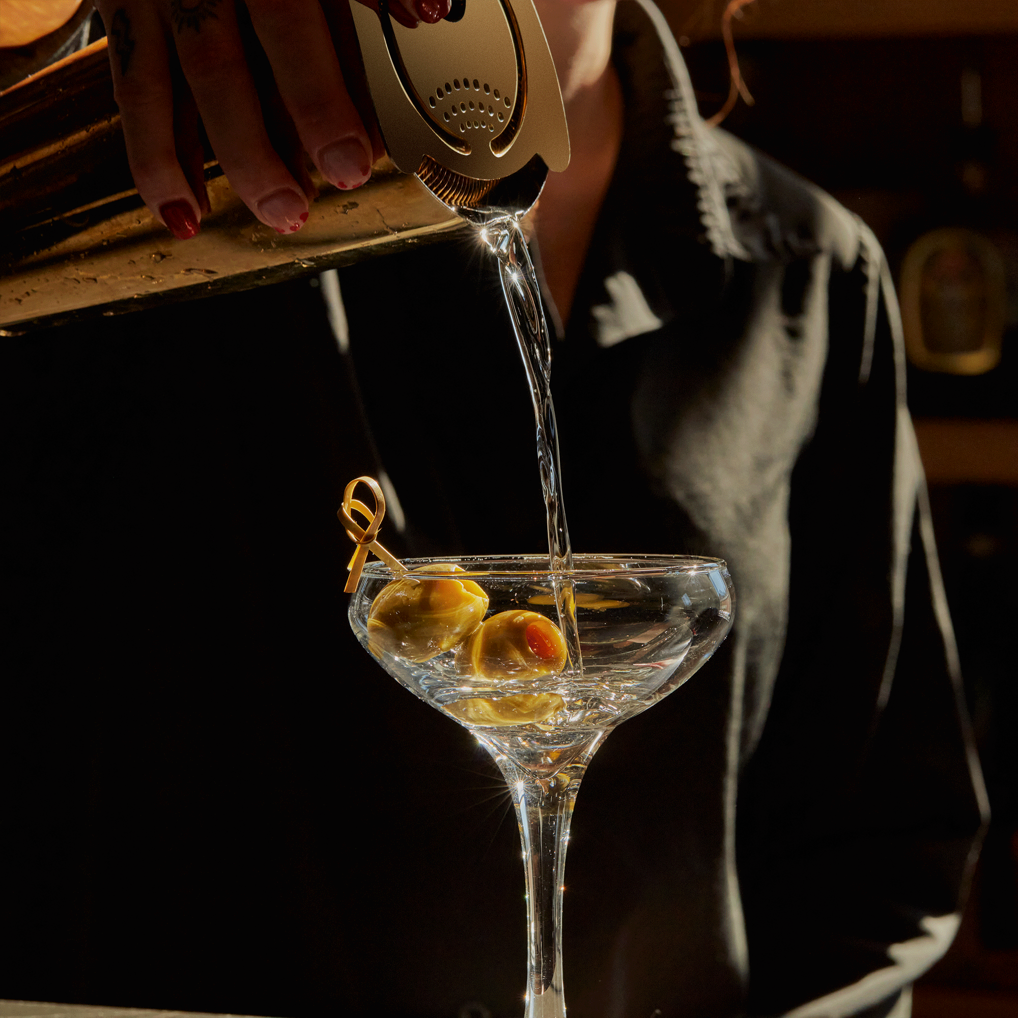 motion gif of cocktail being made